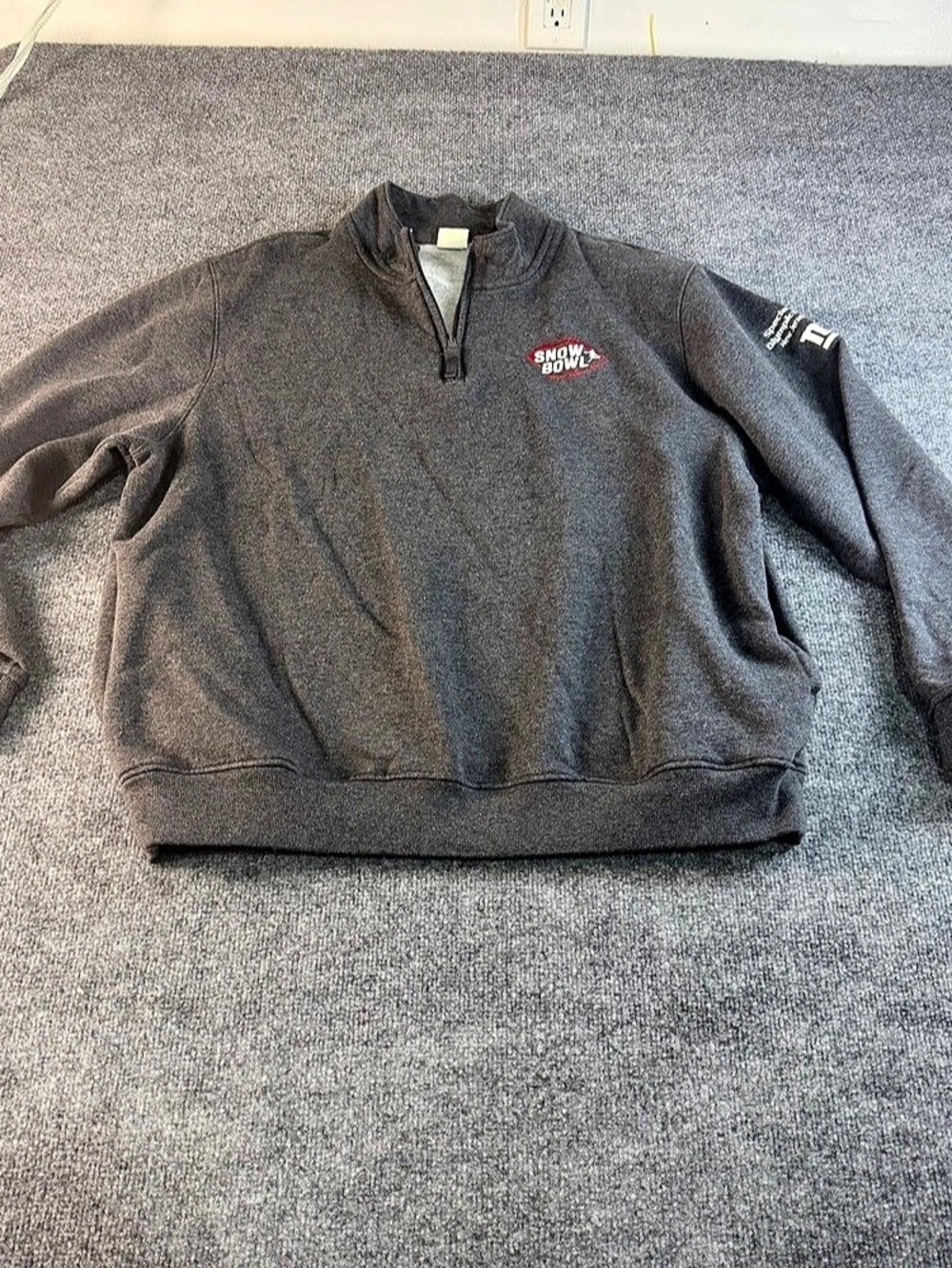 Augusta Sportswear Special Olympics New Jersey Snow Bowl Quarter Zip Pullover